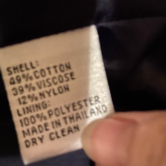 NWOT Talbots Blue/White Tweed Blazer 6P - Picture 6 of 9